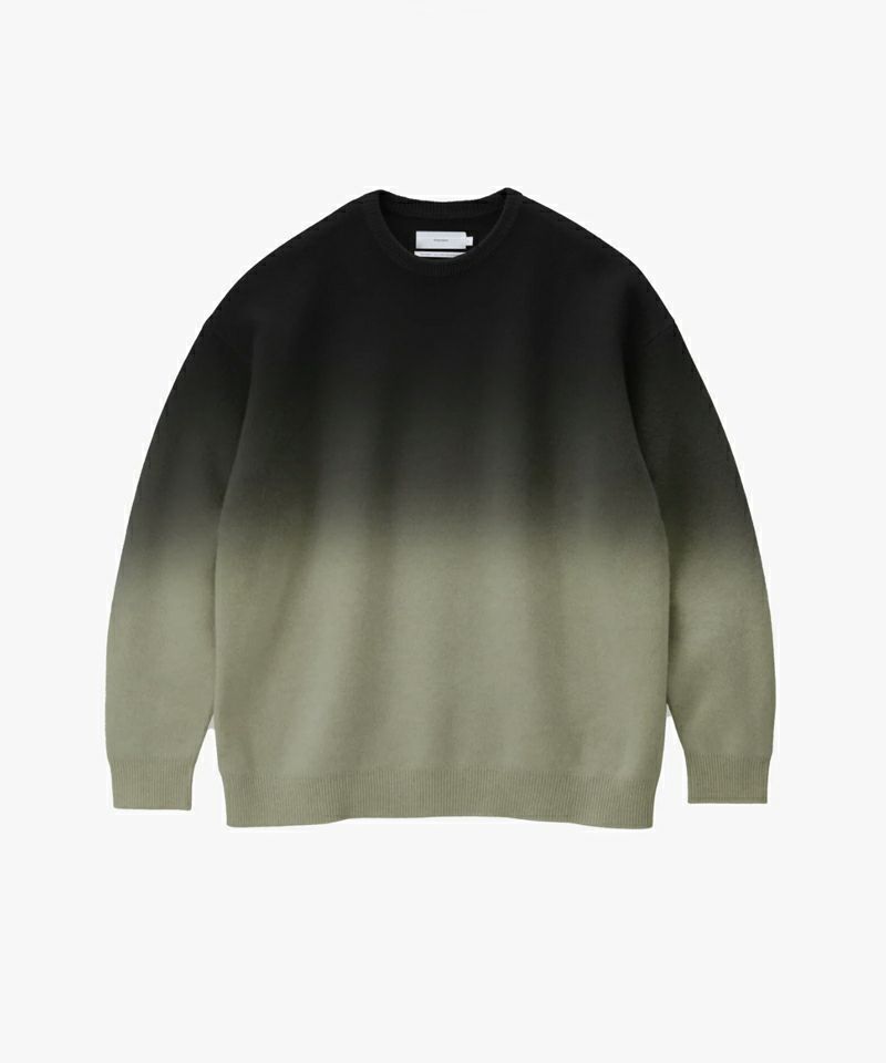 Graphpaper＞GradientDyedWool C/N Knit | MAKES ONLINE STORE