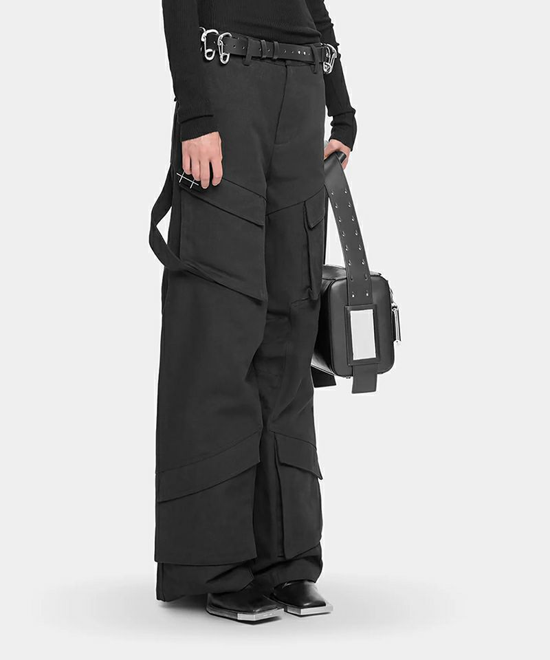 HELIOT EMIL＞CELLULAE CARGO TROUSERS | MAKES ONLINE STORE