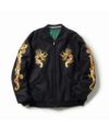 ＜GOLD＞SOUVENIR JACKET "DRAGON HEAD"