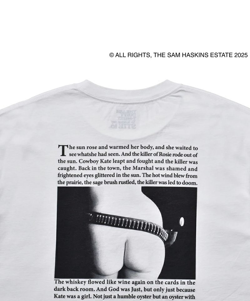 MINEDENIM＞Sam Haskins×Stie-lo “holster Tee | MAKES ONLINE STORE