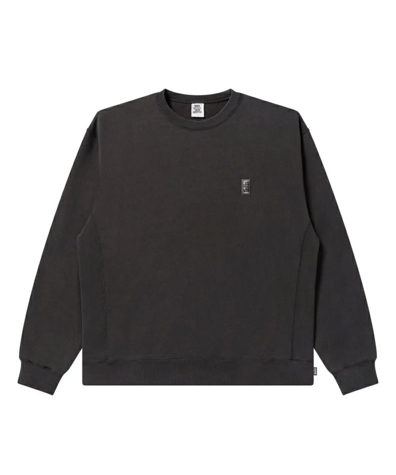 BlackEyePatch＞HWC EMBROIDERED PIGMENT DYED CREW SWEAT