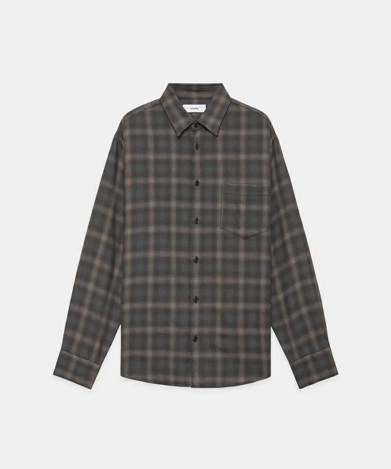 ＜marka＞REGULAR COLLAR SHIRT