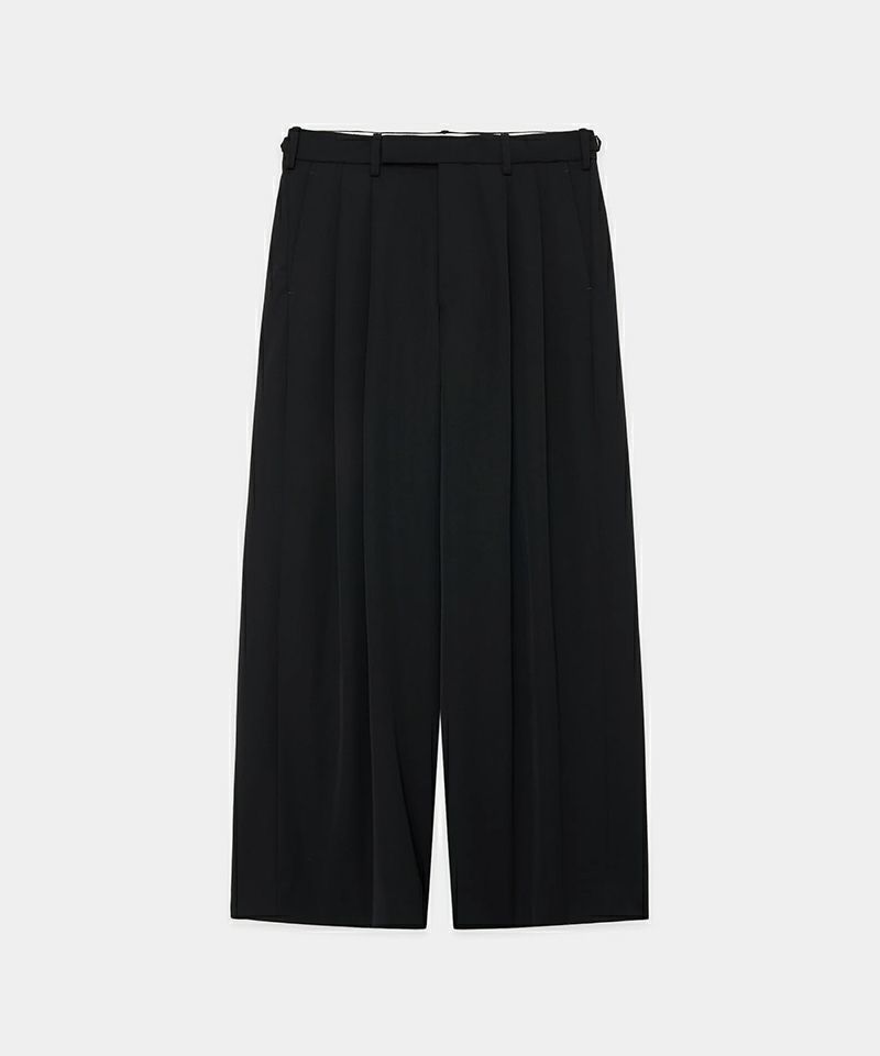 ＜marka＞TWO TUCK BAGGY TROUSERS