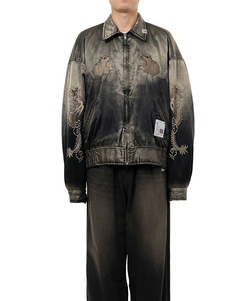ジャケット・アウター Maison MIHARAYASUHIRO COLLARED SOUVENIR MAISON MIHARAYASUHIRO＞COLLARED SOUVENIR JACKET | MAKES ONLINE STORE