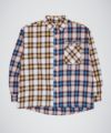 ＜Fucking Awesome＞Color Block Flannel