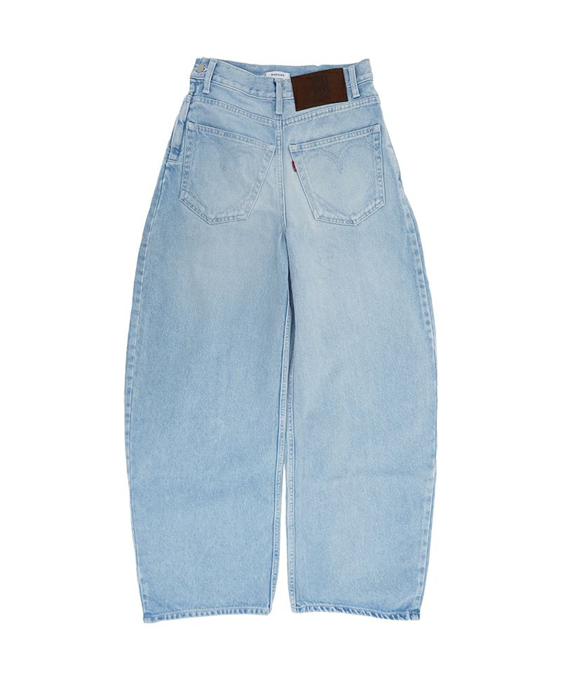 ＜BASICKS＞Back / Front Barrel Denim