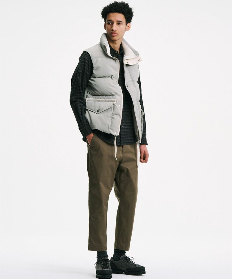SOPHNET.＞HOLLOW TUSSAH DOWN VEST | MAKES ONLINE STORE