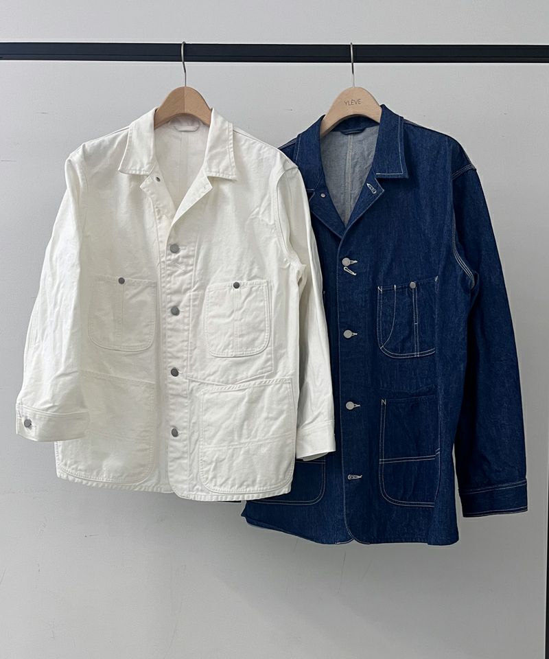 13oz ORGANIC COTTON DENIM COVERALL JK