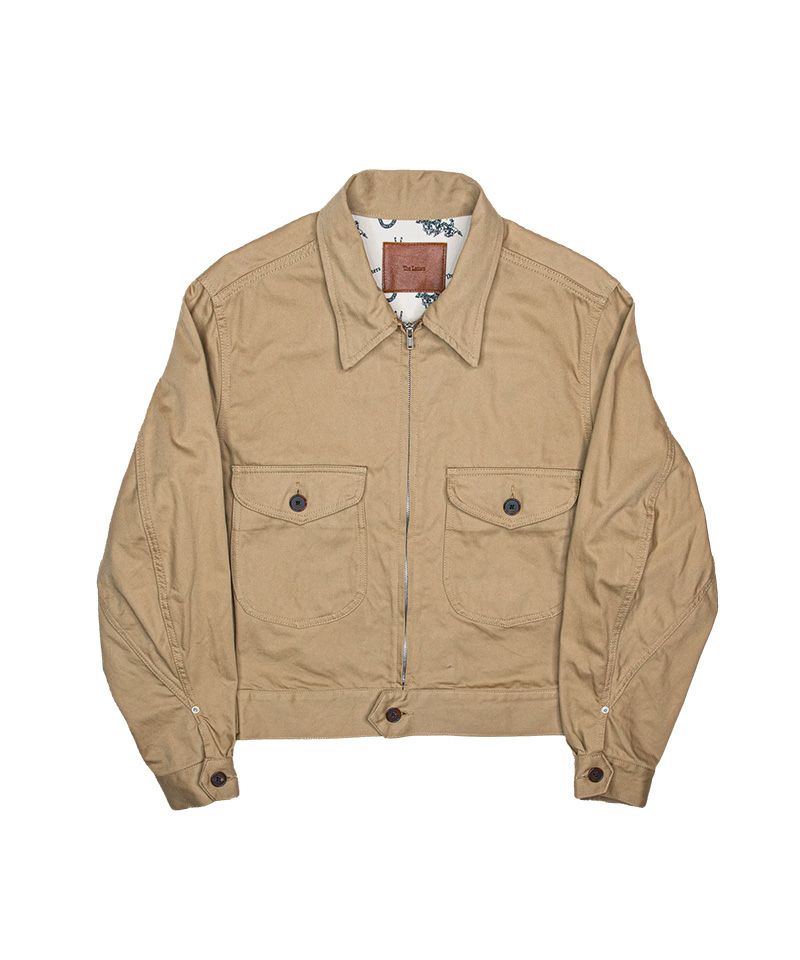 The Letters＞WORKERS SHORT ZIP JACKET -COTTON TWILL- | MAKES
