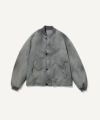 ＜A.PRESSE＞Vintage Silk Bomber Jacket