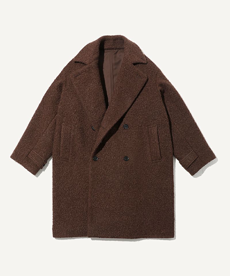 A.PRESSE＞Alpaca Blend Pile Trench Coat | MAKES ONLINE STORE