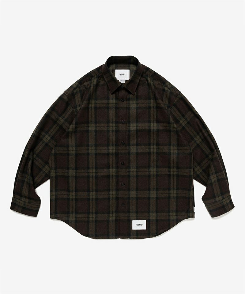 ＜WTAPS＞TXT 01 / LS / WOPL. TWEED. TEXTILE. OF