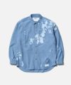 ＜NEIGHBORHOOD＞GARMENT BLEACH CHAMBRAY SHIRT LS