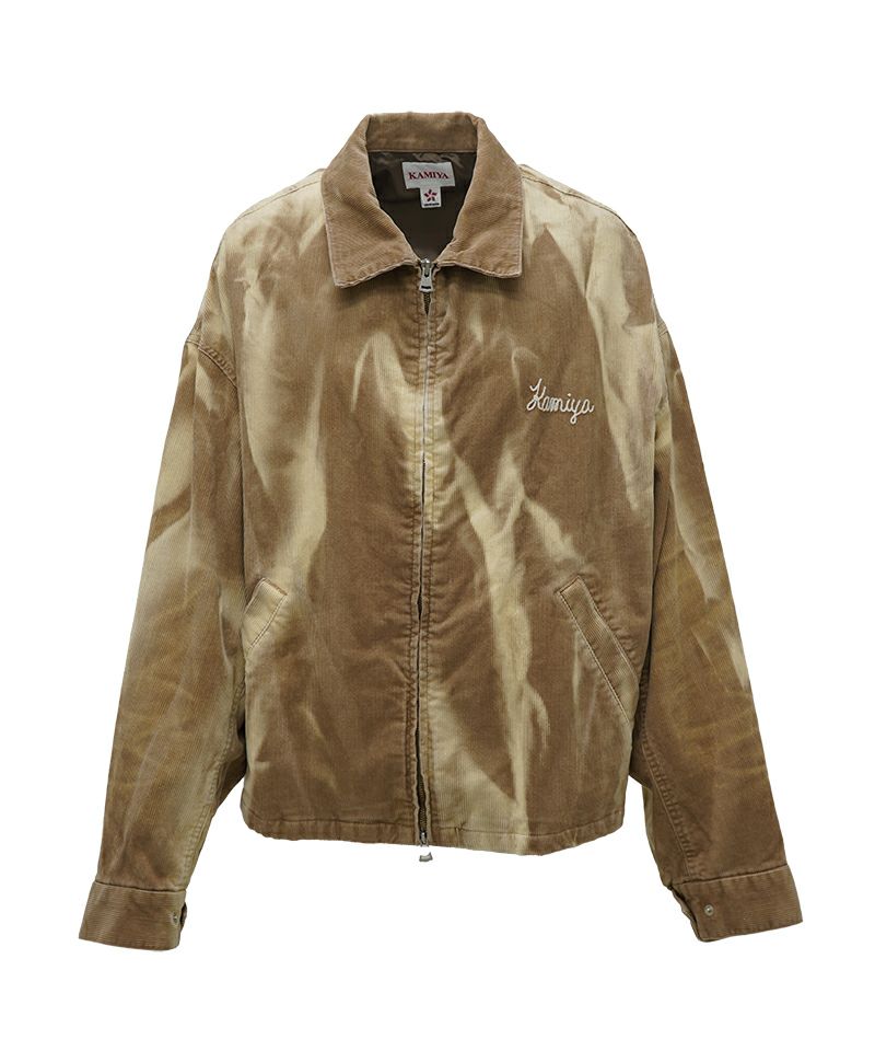 ＜KAMIYA＞Sun-Faded Corduroy Work Blouson