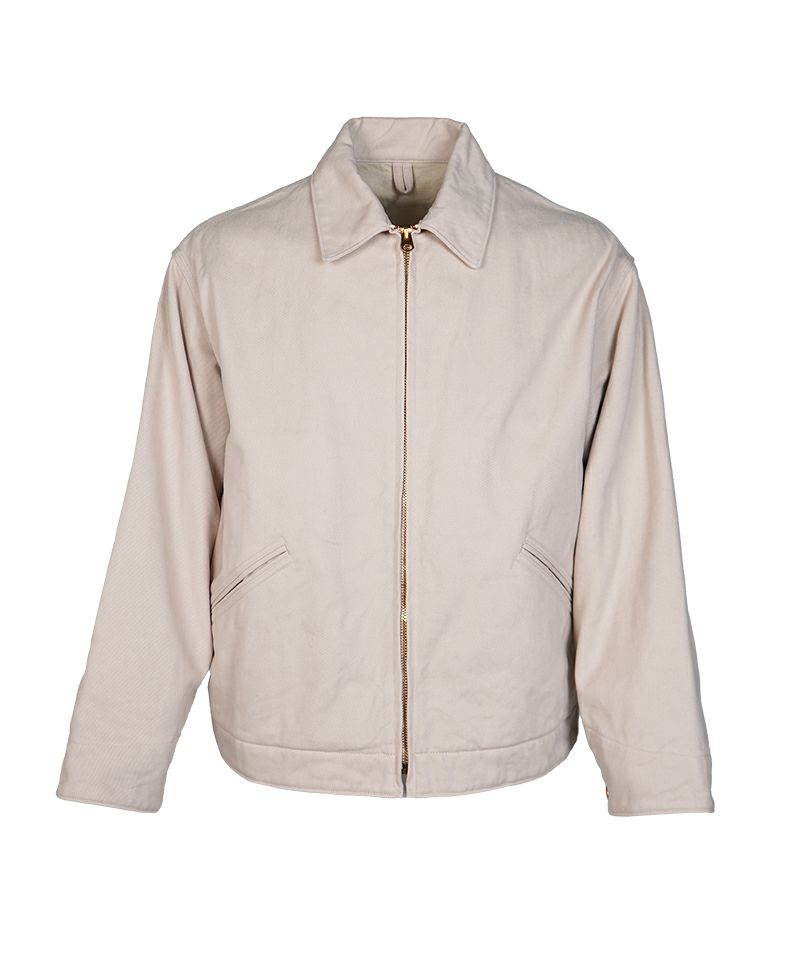 ＜COMOLI＞コットンツイル ジップショートジャケット