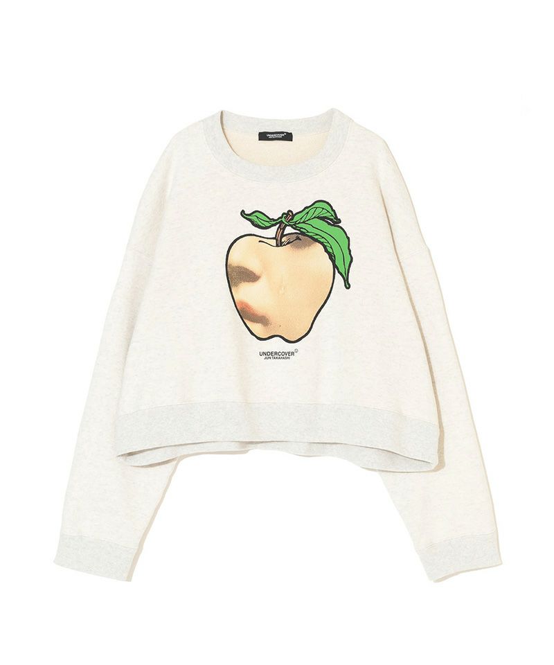 ＜UNDERCOVER＞WIDE SHORT SWEAT APPLE FACE