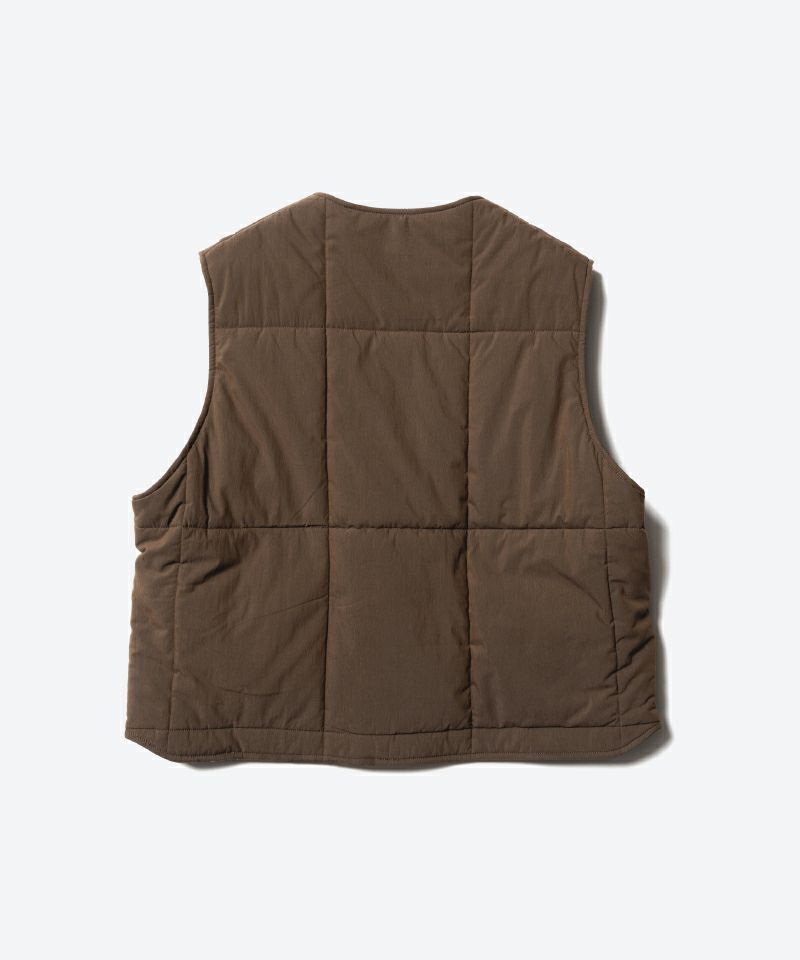 Unlikely Reversible Utility Vest ブラウン L Unlikely＞Reversible Utility Vest | MAKES ONLINE STORE