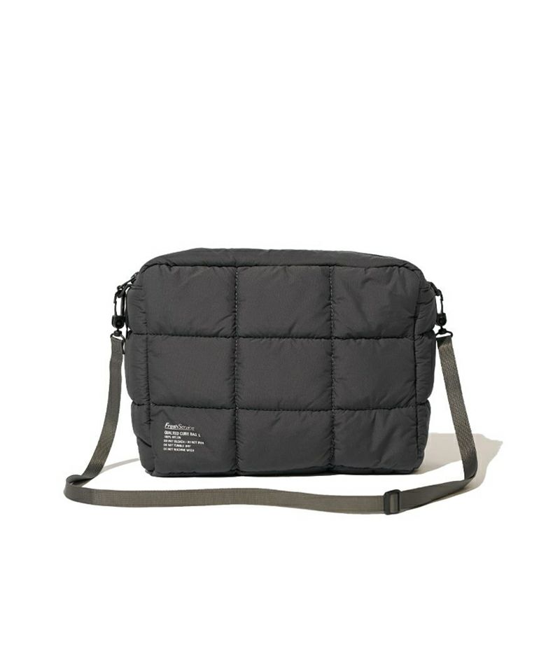 QUILTED CUBE BAG_L