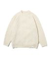 SHETLAND WOOL x SOLOTEX® TECH FISHERMAN SWEATER