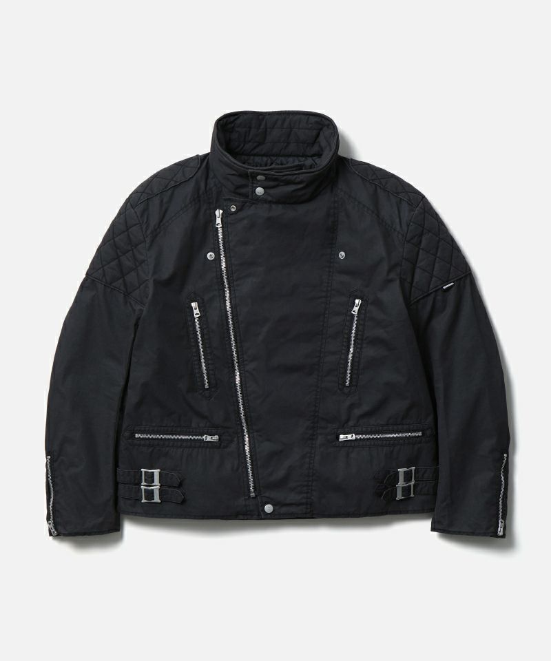 ＜NEIGHBORHOOD＞FADED STAND COLLAR RIDERS JACKET