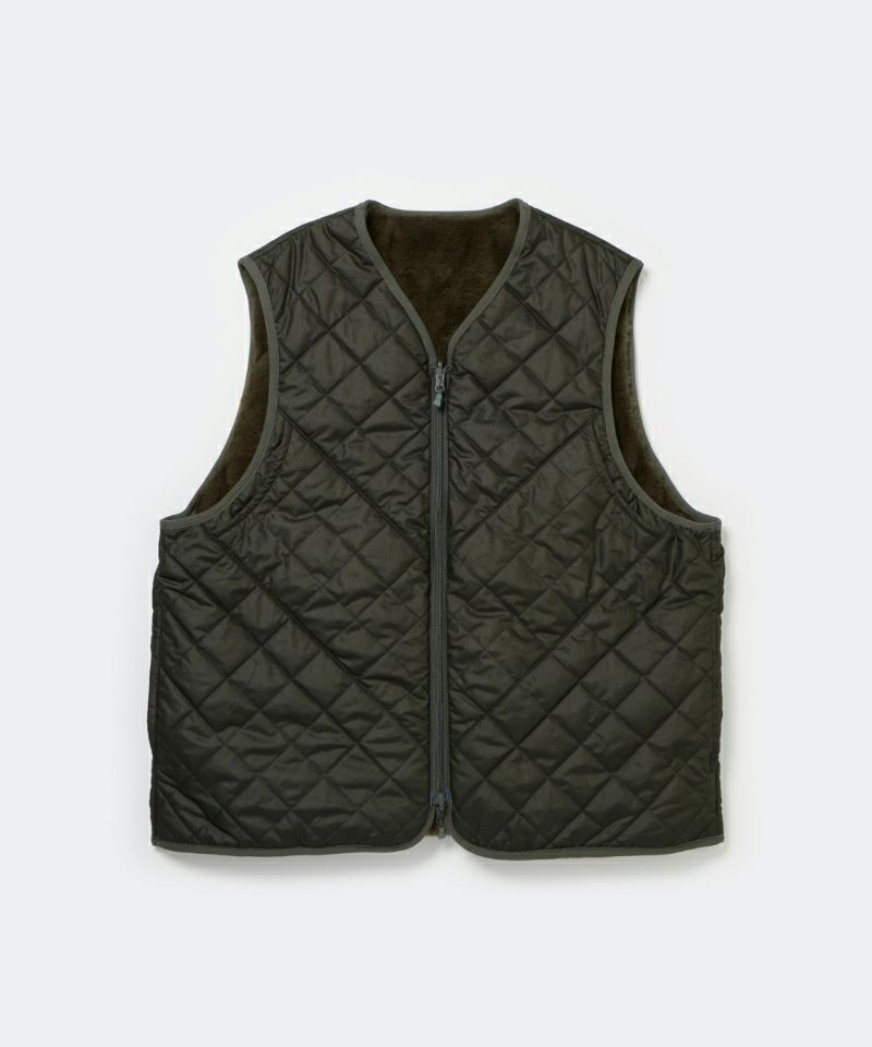 ＜DAIWA PIER39＞TECH REVERSIBLE BRITISH HUNTER FUR VEST