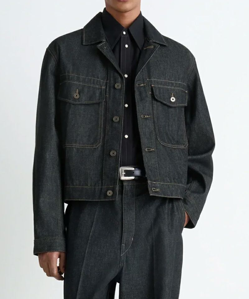 ＜LEMAIRE＞TRUCKER JACKET (OW1188LD1061)