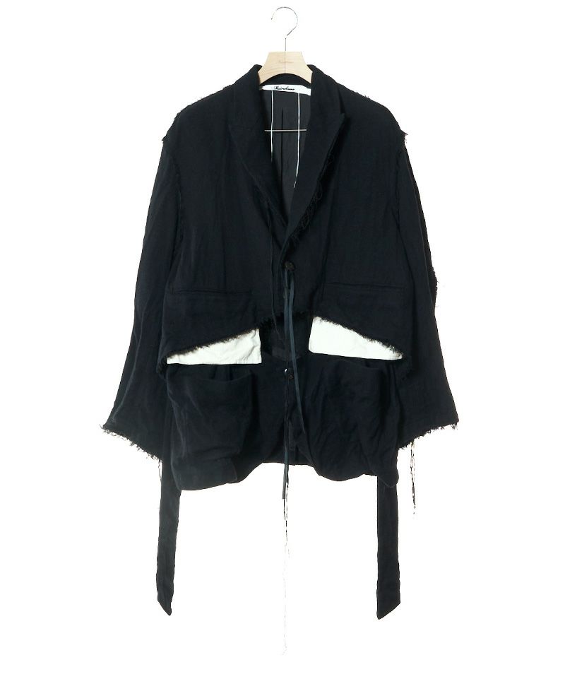 ＜Midorikawa＞CUT OUT JACKET