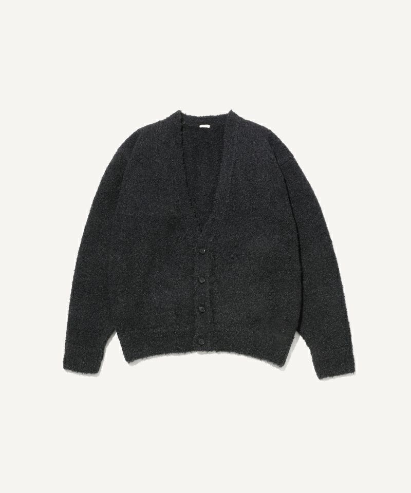 ＜A.PRESSE＞Cashmere Mole Yarn Cardigan