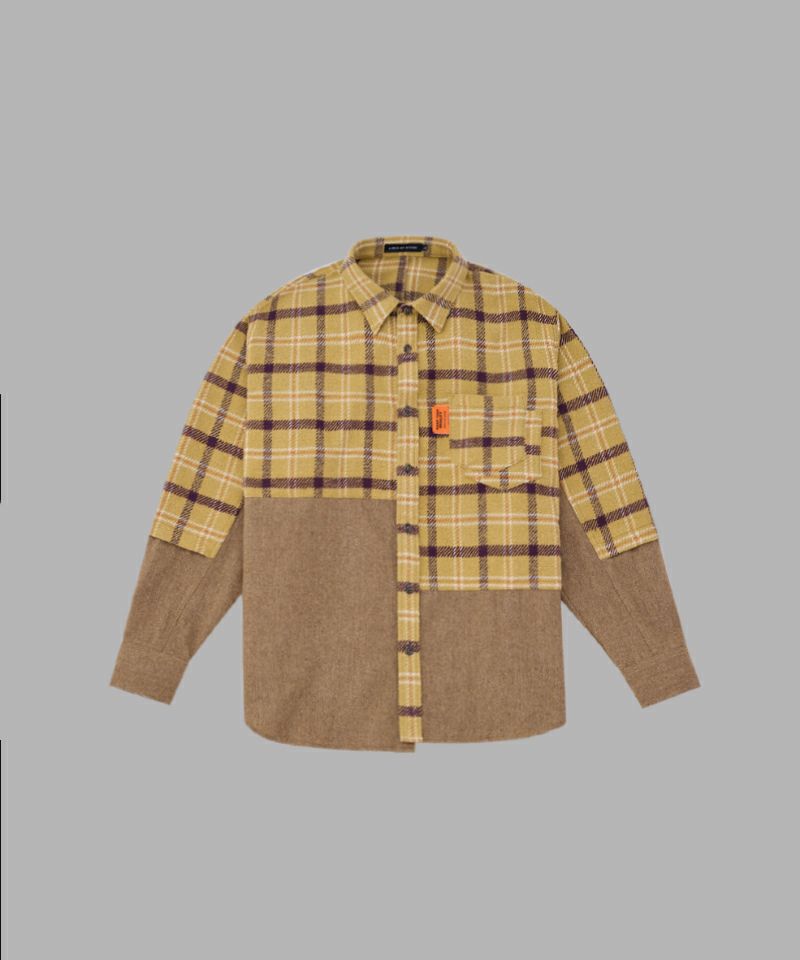 ＜ALWAYS OUT OF STOCK＞COMBINATION L/S SHIRT