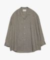 ＜Graphpaper＞SIDOGRAS Cotton Herringbone Flannel Sleeping Shirt