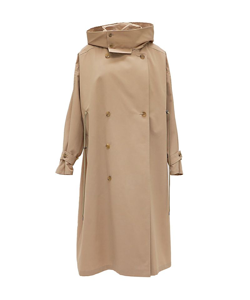 リサイクルシェルタフタトレンチコート