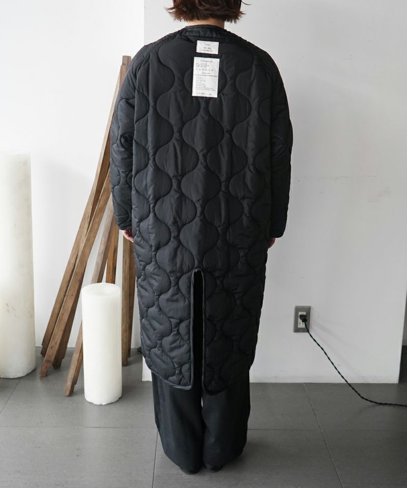 HYKE ハイク QUILTED LINER COAT 黒 size:2 QUILTED LINER TYPE CWU-9/P JACKET – HYKE ONLINE STORE