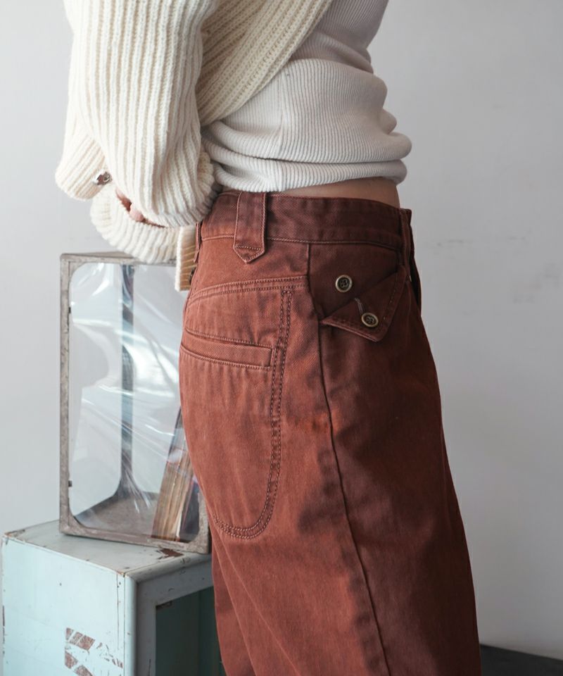 FUMIKA＿UCHIDA＞KATSURAGI STRAIGHT PANTS | MAKES ONLINE STORE
