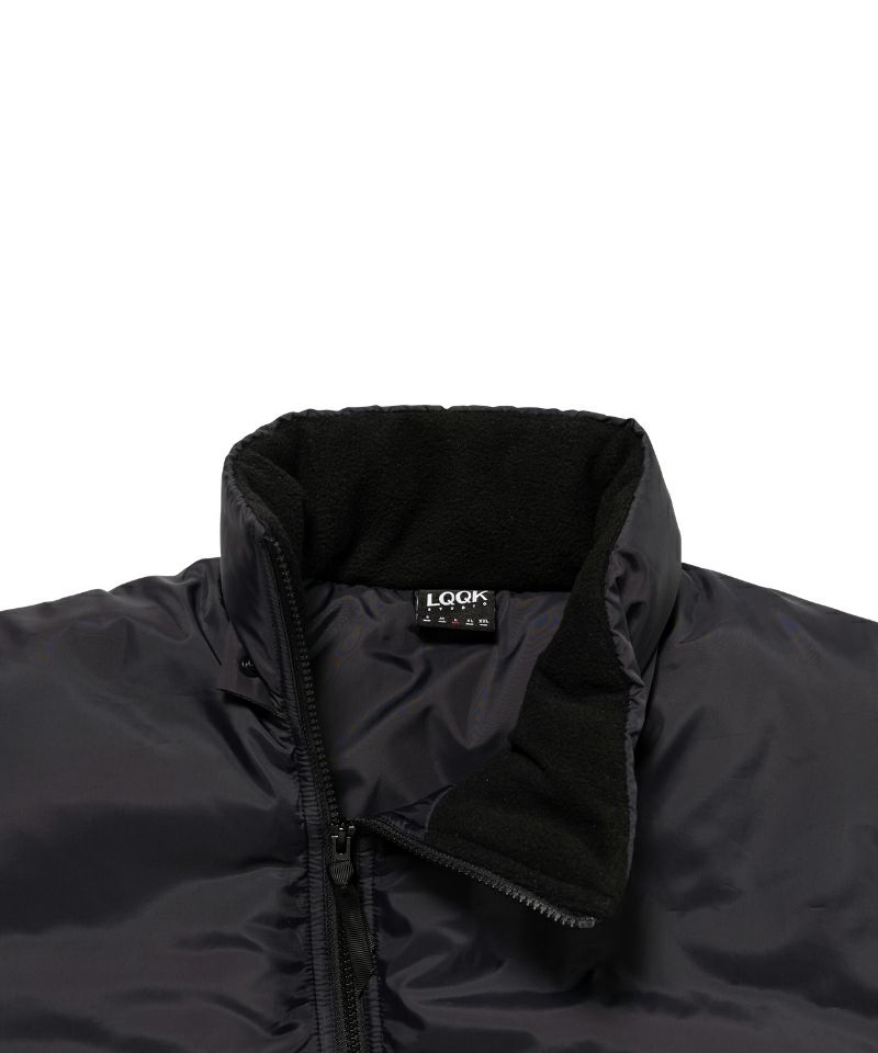 LQQK STUDIO DOWN WAVE JACKET XL ブラック LQQK STUDIO DOWN WAVE