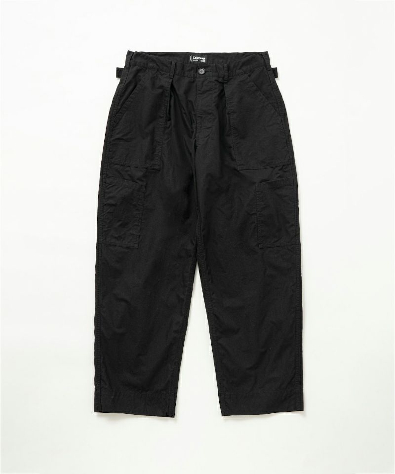 ＜LASTMAN＞POPLIN MECHANIC PANTS