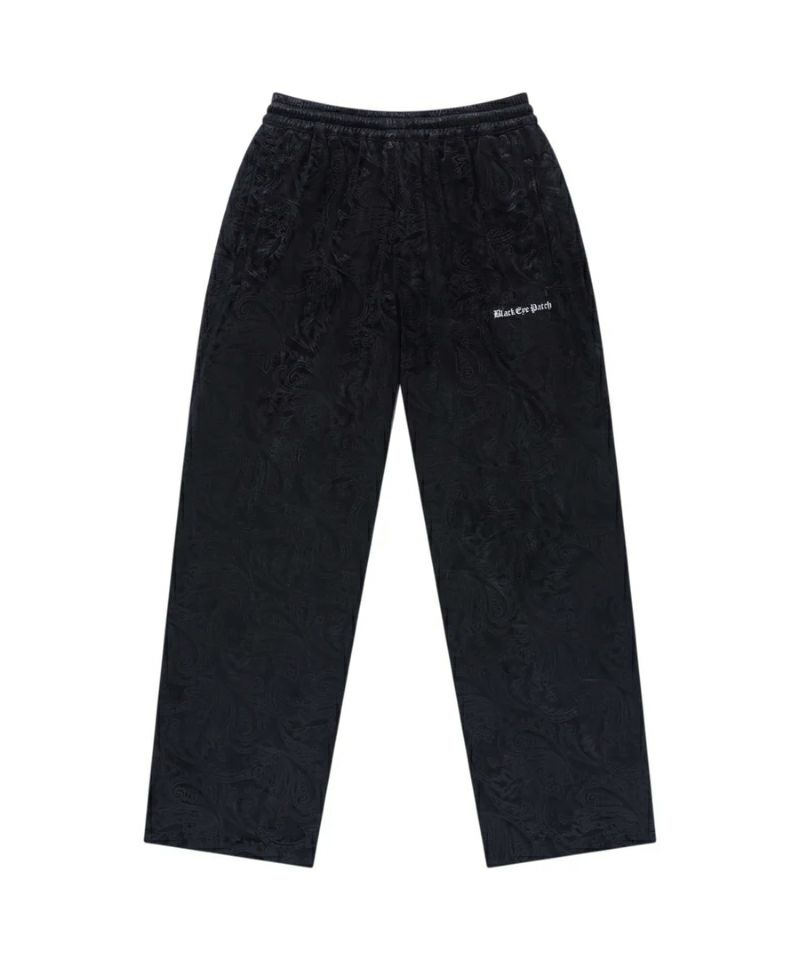 ＜BlackEyePatch＞PAISLEY EMBOSSED TRACK PANTS
