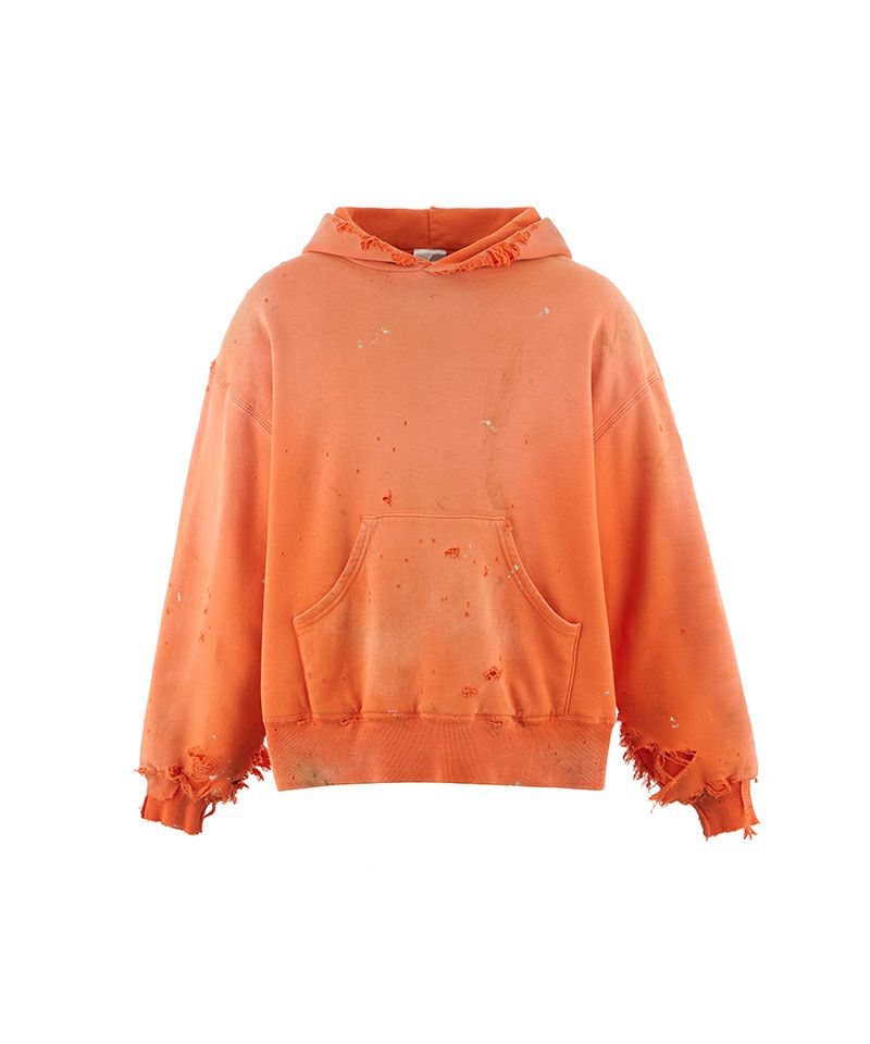 SAINT MICHAEL＞BB_DBL FACE HOODIE/SAINT/ORANGE | MAKES ONLINE STORE