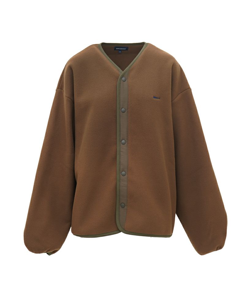 KNOT FLEECE CARDIGAN