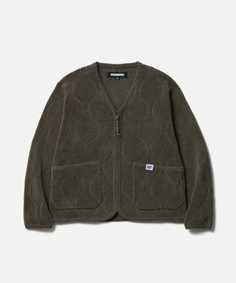 NEIGHBORHOOD＞QUILTING ZIP CARDIGAN | MAKES ONLINE STORE