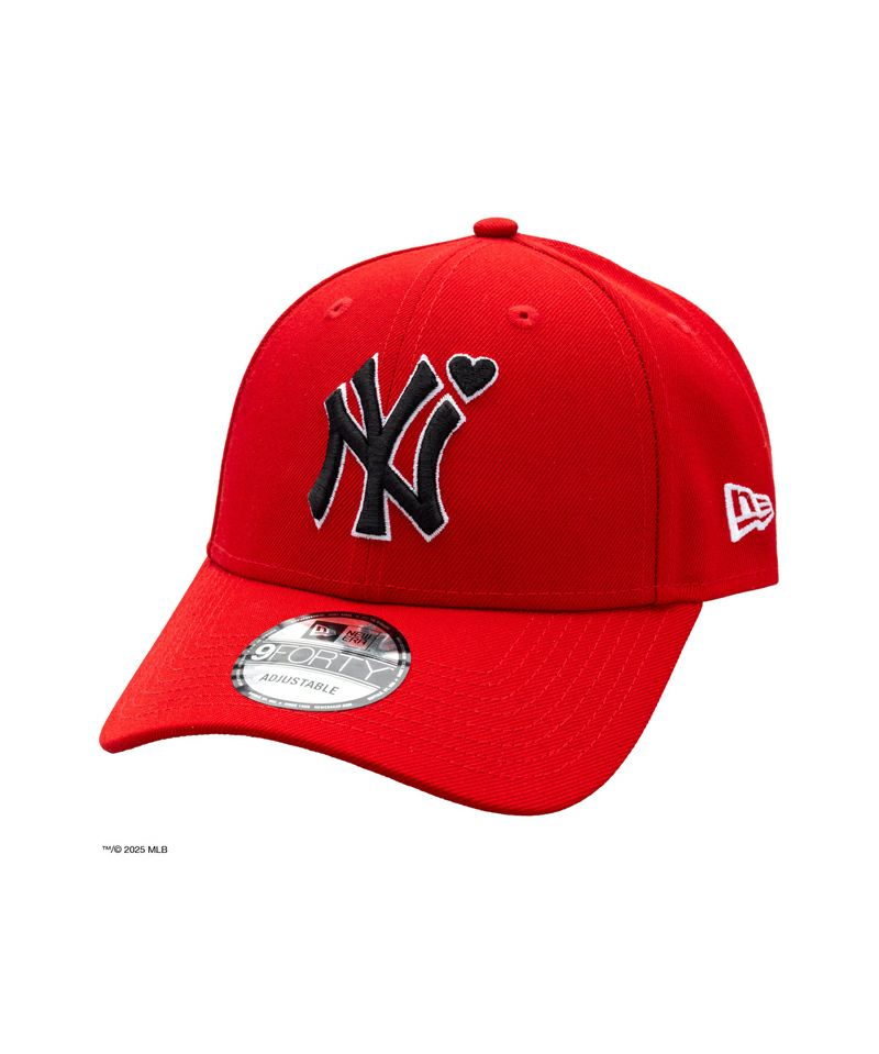 BASICKS＞x Newera Yankees Cap RED | MAKES ONLINE STORE