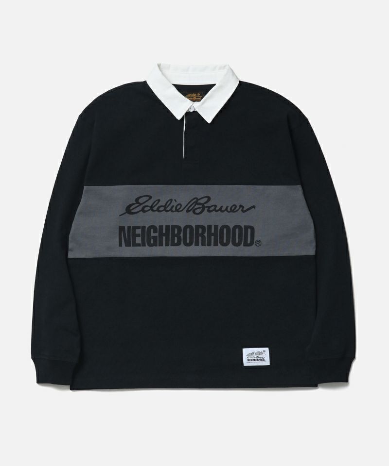 ＜NEIGHBORHOOD＞xEDDIE BAUER . RUGBY SHIRT LS