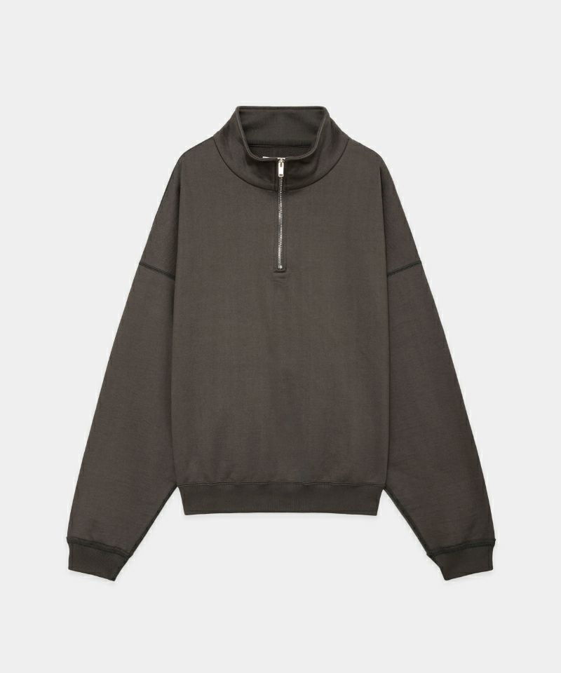 ＜MARKAWARE＞SHORT QUARTER ZIP PULL OVER