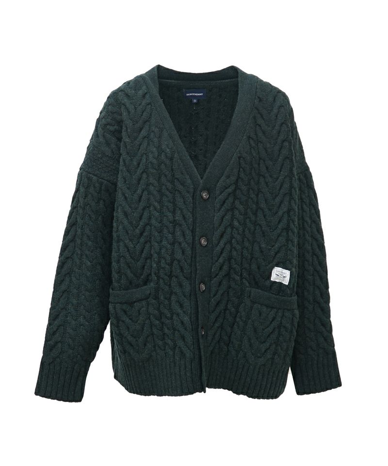 DESCENDANT＞NURSE KNIT CARDIGAN | MAKES ONLINE STORE
