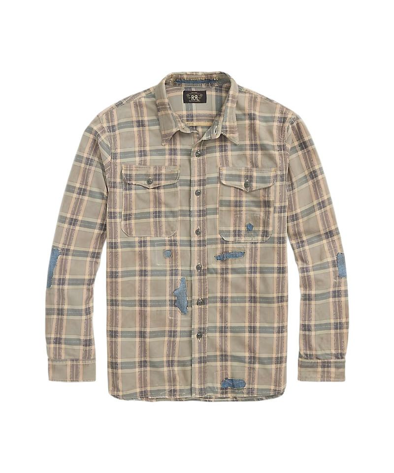 ＜RRL＞EWILBUR WS-LONG SLEEVE-SPORT SHIRT (MNRRWOV16820370)