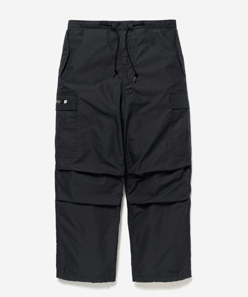 新品 定価以下 24SS WTAPS MILT0001 TROUSERS L 黒 WTAPS＞MILT0001 / TROUSERS / NYCO. WEATHER | MAKES ONLINE STORE