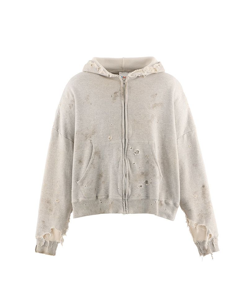 Saint Michael ZIP UP HOODIE ダブルフェイスパーカー SAINT Mxxxxxx セイントマイケル SS25 ZIP UP HOODIE/DOUBLE FACE