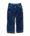 ＜GOLD＞9W INDIGO CORDUROY TROUSERS