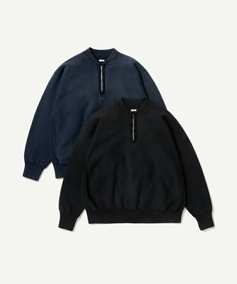 A.PRESSE Vintage Half Zip Sweat ネイビー 3 A.PRESSE Vintage Half Zip Sweat ネイビー 3