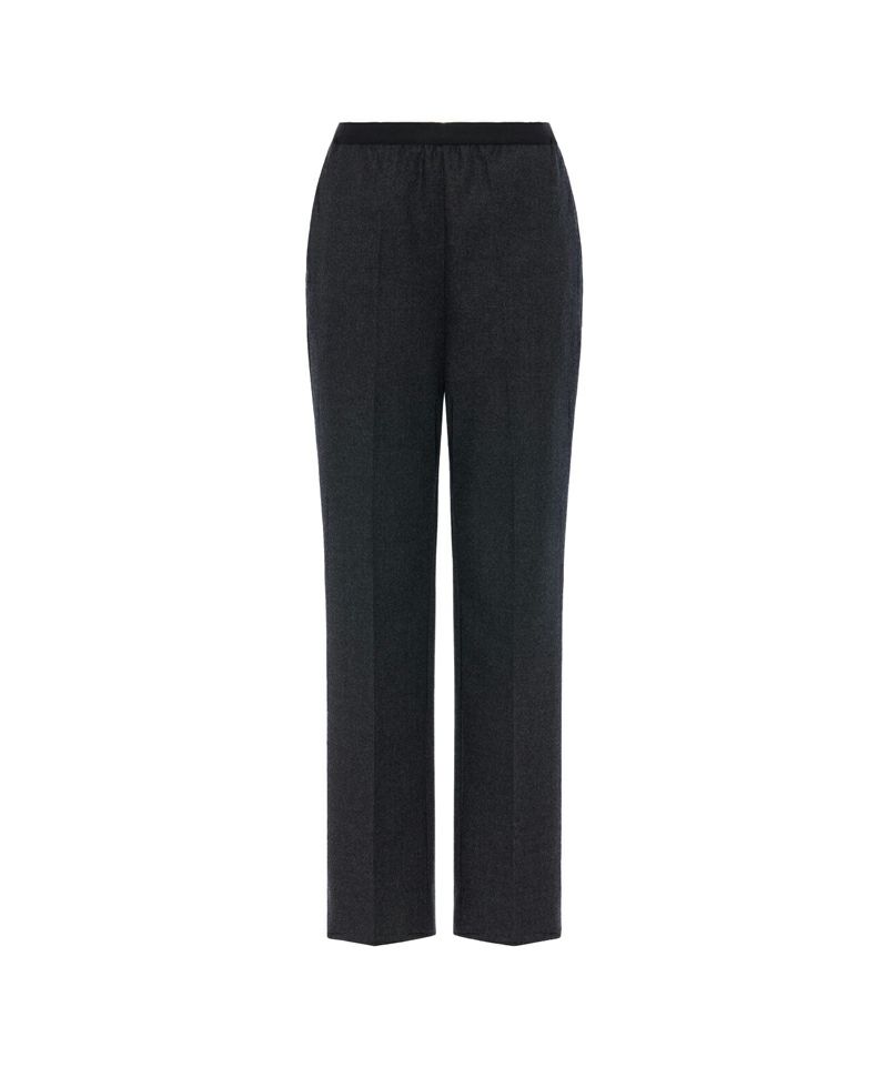 Maison Margiela＞ウール ストレートレッグトラウザーズ | MAKES