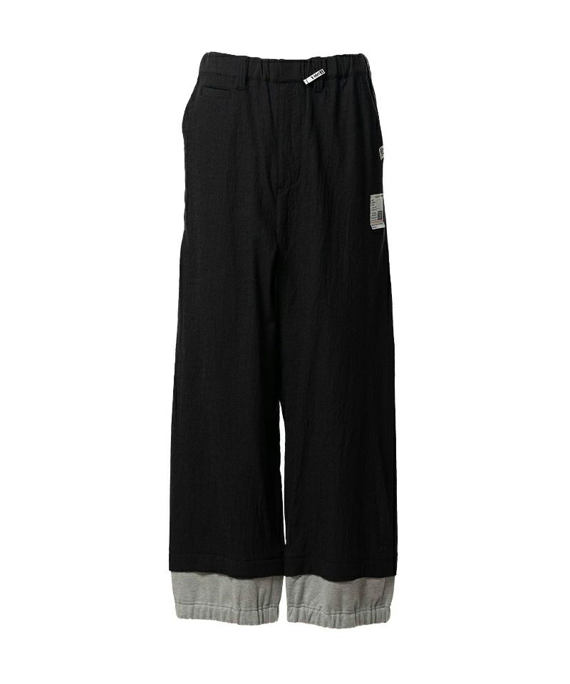 ＜MAISON MIHARAYASUHIRO＞BOTTOM LAYERD TROUSERS